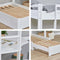 Hoppekids ECO Dream MEGA bed 90x200 cm met lounge-module en bureau, wit