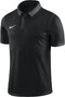 Nike Dry Academy 18 SS Polo - Sportpolo - Dri-Fit technologie - zwart/donker grijs/wit