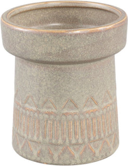 PTMD Rail Bloempot - 12 x 12 x 14 cm - Keramiek - Creme