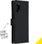 Accezz Hoesje Geschikt voor Samsung Galaxy Note 10 Plus Hoesje Met Pasjeshouder - Accezz Wallet Softcase Bookcase - Zwart