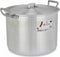 Casserolepan met deksel Zilverkleurig Aluminium 35,5 x 24 x 28 cm (4 Stuks)