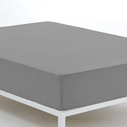 Verstelbaar onderlaken Alexandra House Living Donker grijs 160 x 190/200 cm
