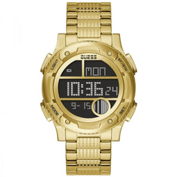 Guess Gouden Roestvrij Stalen Horloge Voor Tijdloze Eleganties