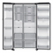 Samsung RS90F66BEFEF - Amerikaanse koelkast - Family Hub - 593L - Mat zwart