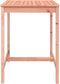 vidaXL Tuintafel 82,5x82,5x110 cm massief douglashout