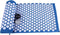 Confibel Acupressure Mat en Kussen - Spijkermat + Kussen Set + Triggerpoint Bal - Massage & Ontspanning - 65x40 cm - Blauw