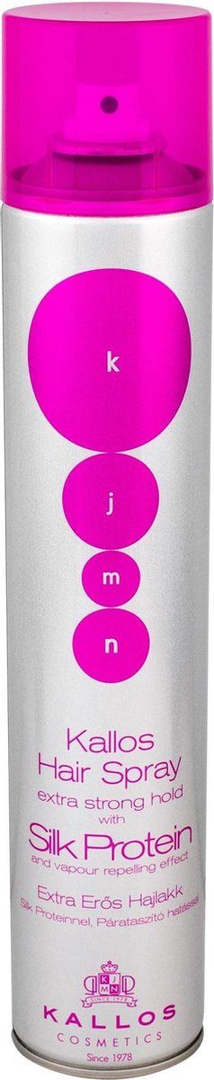 Kallos - Hair Spray Extra Strong With Silk Protein - 500ml