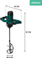 VONROC PM502AC - Verf / cementmenger - 1800W - 2 versnellingen - 3m kabel - Incl. roerstaaf 140x600MM