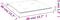 vidaXL - Stoelkussens - 2 - st - bladpatroon - 40x40x3 - cm - stof