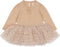 Konges Slöjd Fairy Ballerina jurk - Feestjurk meisje - Etoile pink sparkle - Maat 12 mnd