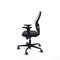Piqueras y Crespo 2D036G0 - Gaming stoel - Hoogteverstelbaar met armleuning - Marineblauw
