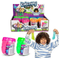 Maak slijm-confetti shakesets - 12 stuks
