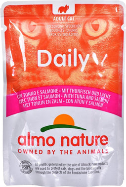 Almo Nature Daily Ente mit Huhn- 30 x 70g