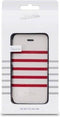 Jean Paul Gaultier iPhone 5C - Folio Case - Sailor Stripes design - Wit/Rood
