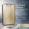 Lunaro 100% Titanium Snijplank - Dubbelzijdig - Antibacterieel - Goud Titanium
