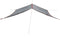 vidaXL - Kampeerluifel - waterdicht - 360x294 - cm - grijs - en - oranje