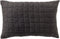 Dutch Decor REZA - Sierkussen 40x60 cm - Charcoal Gray - antraciet - Inclusief binnenkussen
