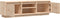 vidaXL - Tv-meubel - 140x35x40 - cm - massief - grenenhout