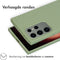 iMoshion Hoesje Geschikt voor Samsung Galaxy S24 Ultra Hoesje Siliconen - iMoshion Color Backcover - groen