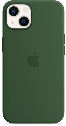 Apple iPhone 13 - Silicone Case met MagSafe - Hoogwaardig Siliconen - Groen