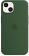 Apple iPhone 13 - Silicone Case met MagSafe - Hoogwaardig Siliconen - Groen