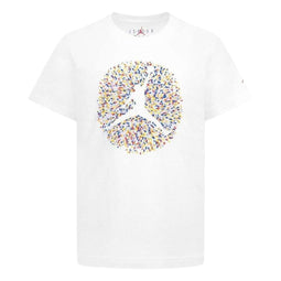 T-Shirt met Korte Mouwen voor kinderen Nike JDB POOLSIDE JUMPMAN SS TEE 95D122 001 Wit Maat 14 Jaar