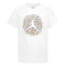 T-Shirt met Korte Mouwen voor kinderen Nike JDB POOLSIDE JUMPMAN SS TEE 95D122 001 Wit Maat 14 Jaar