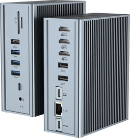 Tymyp - 16-in-1 - Docking Station - Triple Display - 100W PD