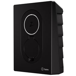 Zaptec GO - Socket 22kW - Asfalt Zwart