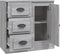 vidaXL - Dressoir - 70x35,5x67,5 - cm - bewerkt - hout - grijs - sonoma - eikenkleurig