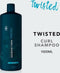 Sebastian Twisted Elastic Shampoo- 1000ml - Normale shampoo vrouwen - Voor Alle haartypes