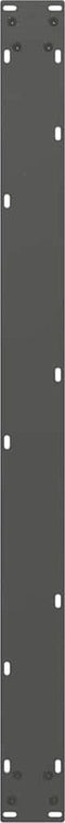 vidaXL - Eettafelpoten - 2 - st - U-vormig - 100x(72-73) - cm - staal - antraciet