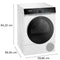 Siemens WQ46B2DFCB - Warmtepompdroger - 9 kg - autoDry - 59 dB