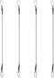 vidaXL - Touwen - met - karabijnhaak - 4 - st - rubber