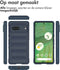iMoshion Hoesje Geschikt voor Google Pixel 7 Hoesje Siliconen - iMoshion EasyGrip Backcover - Donkerblauw
