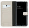 Selencia Galaxy A72 - Echt Lederen Bookcase - 3 Pashouders - Grijs