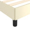 vidaXL - Bedframe - kunstleer - crèmekleurig - 180x200 - cm