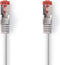 Nedis CAT6 Netwerkkabel - RJ45 Male - RJ45 Male - S/FTP - 10.0 m - Rond - LSZH - Grijs - Envelop