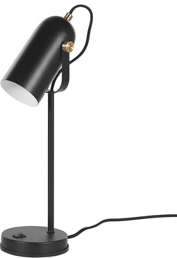 TYRIA - Bureaulamp - Zwart - Metaal