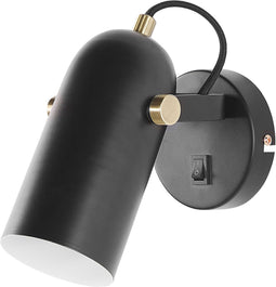 TYRIA S - Wandlamp - Zwart - Metaal