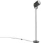 TYRIA - Staande lamp - Zwart - Metaal