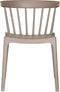 WOOOD Bliss - Eetkamerstoel - Kunststof - Taupe - 75x52x53 cm (2 stuks)