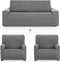 Sofa hoes set Eysa ULISES Grijs 3 Onderdelen