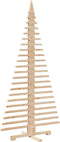vidaXL - Kerstdecoratie - kerstboom - 180 - cm - massief - grenenhout
