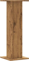 vidaXL - Speakerstandaards - 2 - st - 30x30x80 - cm - hout - artisanaal - eikenkleurig
