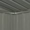 vidaXL - Tuinberging - 204x132x186 - cm - staal - antraciet