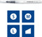 STAEDTLER Design Journey - waterpenselen - 4 maten