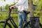 Voltano Dames Fietszadel - Waterdicht - Uitsparing - Zwart
