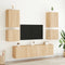 vidaXL - Tv-wandmeubel - 40,5x30x40 - cm - bewerkt - hout - sonoma - eikenkleurig