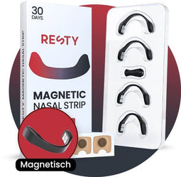 Resty® Magnetische Neusstrips - Herbruikbare neusspreider - 30 paar (60 tabs) - Sportbestendig